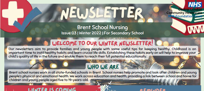 School NUrse Winter News